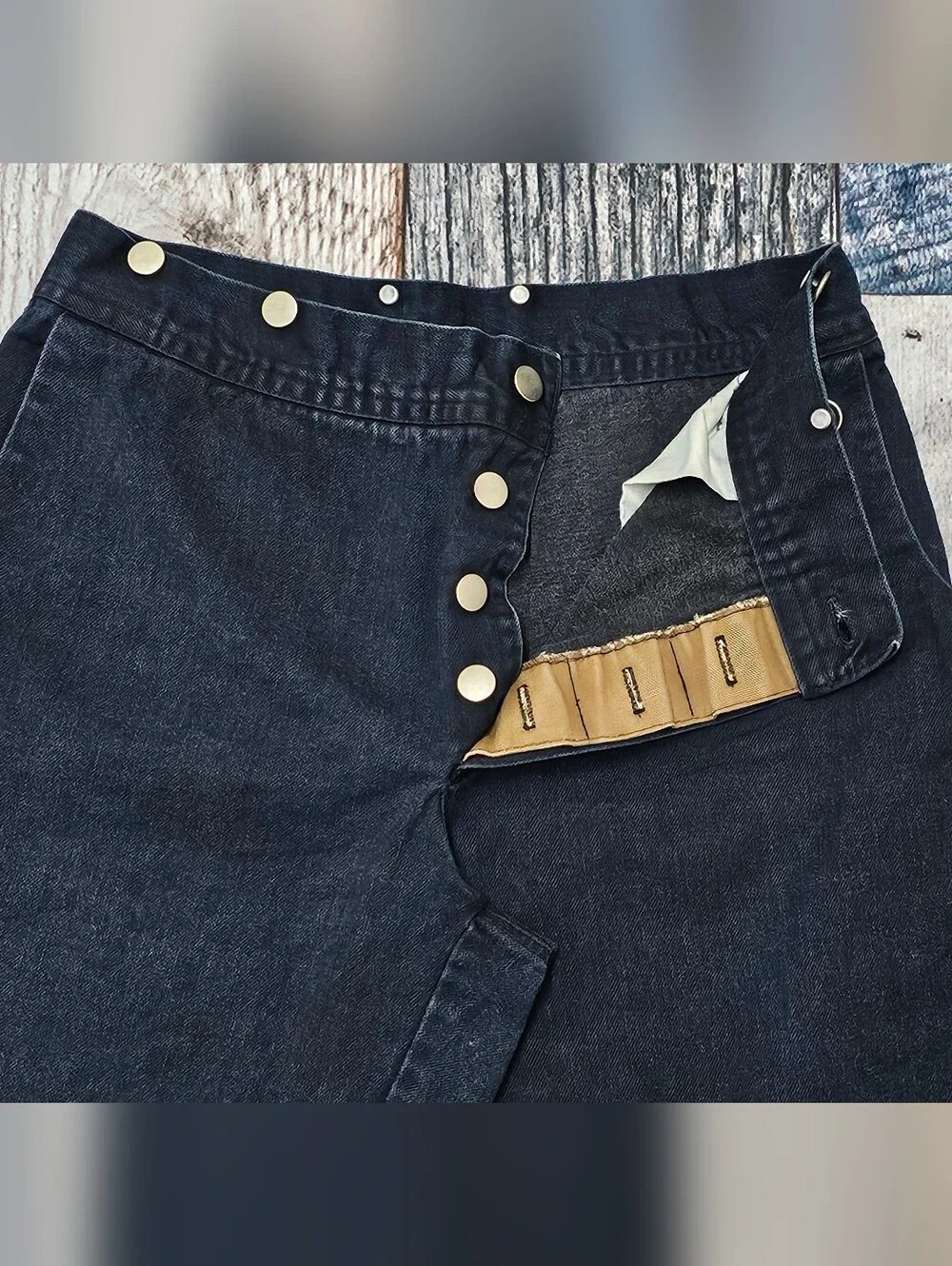 Vintage Horsefly's Old West Clothing Jeans Western Men's Fly Button Size 30x29